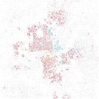 World & Travel: Race and ethnicity of US cities by Eric Fischer