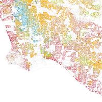 Trek.Today search results: Race and ethnicity of US cities by Eric Fischer