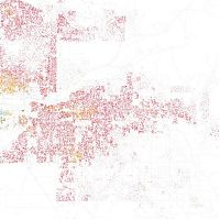 World & Travel: Race and ethnicity of US cities by Eric Fischer