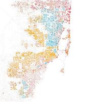 Trek.Today search results: Race and ethnicity of US cities by Eric Fischer