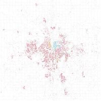 Trek.Today search results: Race and ethnicity of US cities by Eric Fischer