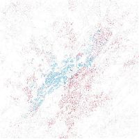 World & Travel: Race and ethnicity of US cities by Eric Fischer