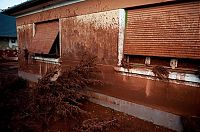 World & Travel: Red sludge alumina factory reservoir pollutes villages, Hungary