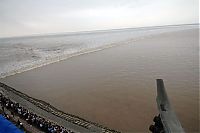 Trek.Today search results: World's largest tidal bore, Qiantang River, China