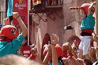 World & Travel: Castell, human tower, Catalonia, Spain