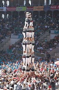 Trek.Today search results: Castell, human tower, Catalonia, Spain