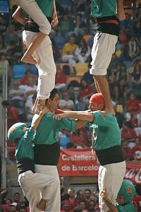 Trek.Today search results: Castell, human tower, Catalonia, Spain