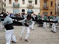 World & Travel: Castell, human tower, Catalonia, Spain