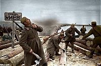 World & Travel: History: World War color photography