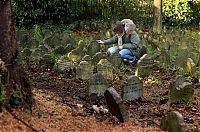 World & Travel: Pet cemetery, Hyde Park, London