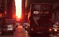 World & Travel: Manhattanhenge, Manhattan Solstice, New York City, United States