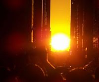 World & Travel: Manhattanhenge, Manhattan Solstice, New York City, United States