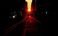 World & Travel: Manhattanhenge, Manhattan Solstice, New York City, United States