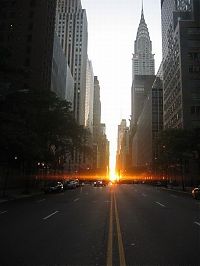 Trek.Today search results: Manhattanhenge, Manhattan Solstice, New York City, United States
