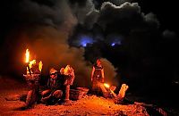 World & Travel: Kawah Ijen at night by Olivier Grunewald