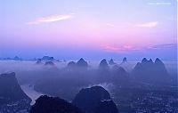 World & Travel: Lake landscape, China