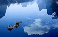 World & Travel: Lake landscape, China