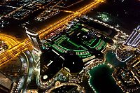 World & Travel: Dubai at night, United Arab Emirates