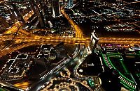 World & Travel: Dubai at night, United Arab Emirates