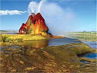 World & Travel: Fly Geyser, Washoe County, Nevada, United States