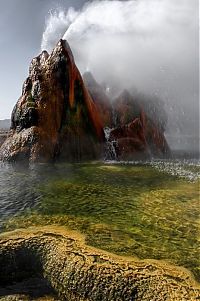 World & Travel: Fly Geyser, Washoe County, Nevada, United States