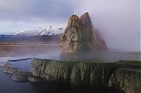 World & Travel: Fly Geyser, Washoe County, Nevada, United States