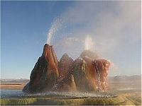 World & Travel: Fly Geyser, Washoe County, Nevada, United States