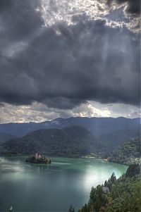 World & Travel: Lake Bled island