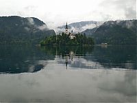 World & Travel: Lake Bled island