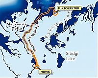 World & Travel: Ice road to Tuktoyaktuk, Canada