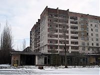 World & Travel: Chernobyl in winter, Pripyat, Kiev Oblast, Ukraine