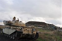 World & Travel: History: Golan Heights military wrecks