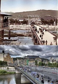 World & Travel: History: then and now, Japan