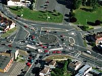 World & Travel: Magic roundabout, Swindon, England, United Kingdom