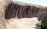 World & Travel: Wave Rock, Hayden, Australia