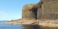 World & Travel: Staffa, island of the Inner Hebrides in Argyll and Bute, Scotland