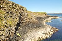 World & Travel: Staffa, island of the Inner Hebrides in Argyll and Bute, Scotland