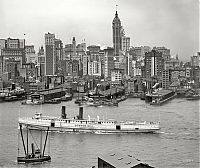 World & Travel: History: Black and white city photography, United States