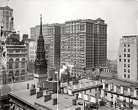 World & Travel: History: Black and white city photography, United States