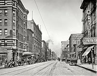 World & Travel: History: Black and white city photography, United States