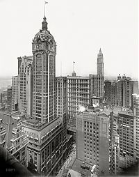 World & Travel: History: Black and white city photography, United States