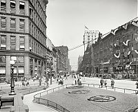 World & Travel: History: Black and white city photography, United States