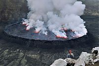 World & Travel: Nyiragongo Crater, Virunga National Park, Democratic Republic of the Congo