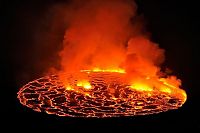 World & Travel: Nyiragongo Crater, Virunga National Park, Democratic Republic of the Congo