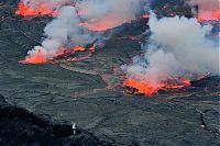 World & Travel: Nyiragongo Crater, Virunga National Park, Democratic Republic of the Congo