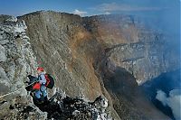 World & Travel: Nyiragongo Crater, Virunga National Park, Democratic Republic of the Congo