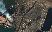 World & Travel: Aerial photos before and after 2011 earthquake and tsunami, Japan