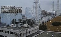 World & Travel: Damaged Fukushima I nuclear power plant, Okuma, Futaba District, Fukushima Prefecture, Japan