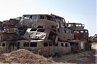 World & Travel: War cemetery, State of Eritrea, Africa