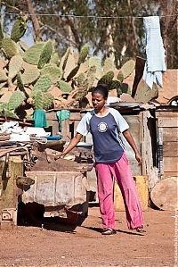 World & Travel: War cemetery, State of Eritrea, Africa